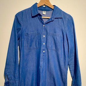 Cute Chambray Shirt Dress